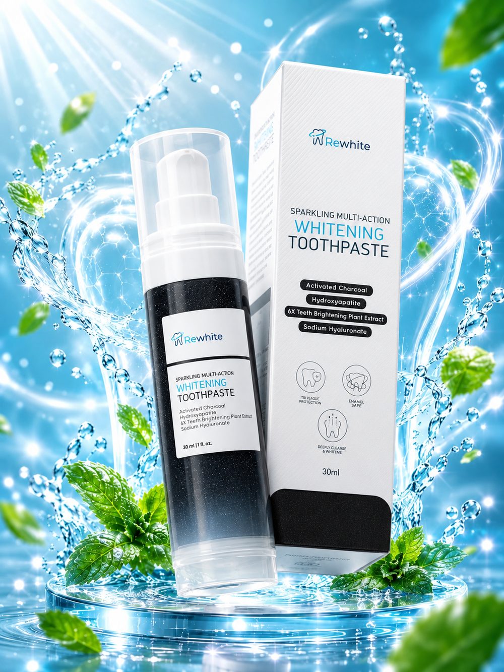 Rewhite Sparkling Multi-Action Whitening Toothpaste